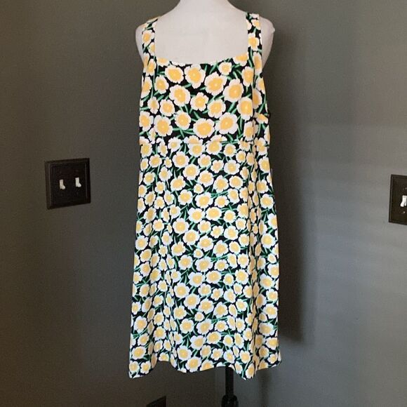 90's Shift Yellow Poppy Mini Dress Sun DVF for Target Diane von Furstenberg NWT - Picture 15 of 16